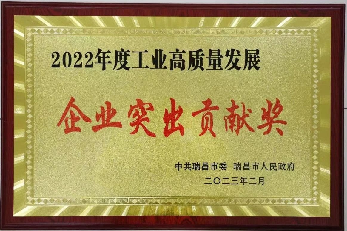 喜報(bào)頻傳∣華中國際木業(yè)喜獲“企業(yè)突出貢獻(xiàn)獎(jiǎng)”殊榮